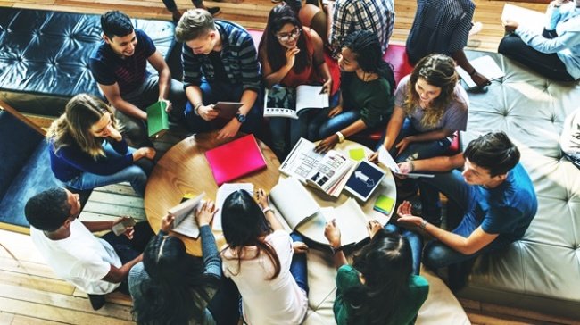 Students,Library,Campus,Education,Knowledge,Concept