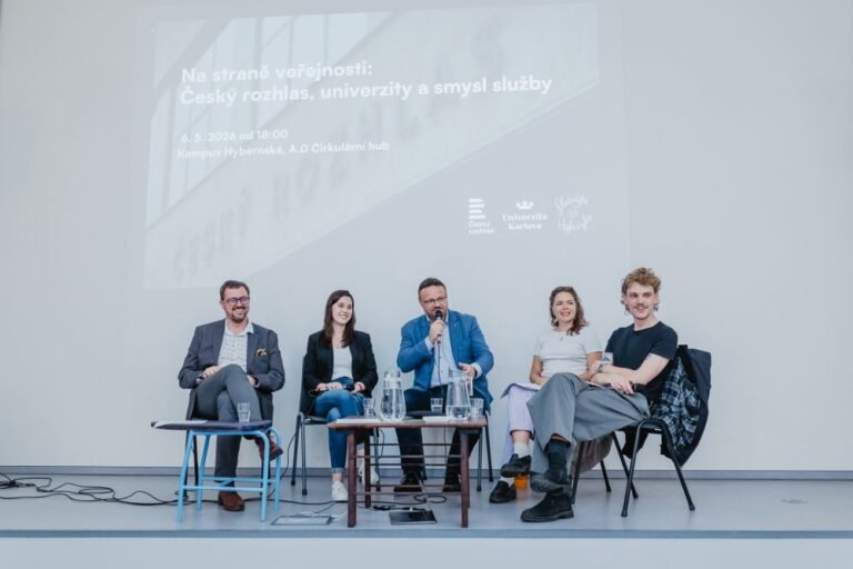 Debata Veřejná služba ČRo a UK, CirkularHub Hybernská